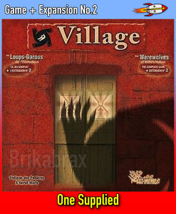THE VILLAGE THE WEREWOLVES OF MILLERS HOLLOW & EXPANSION NO. 2 NEW SEALED