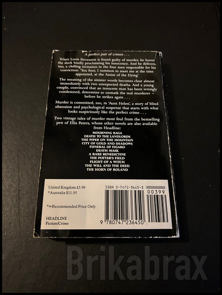 The Assize of the Dying By Ellis Peters Paperback Book SOLD USED