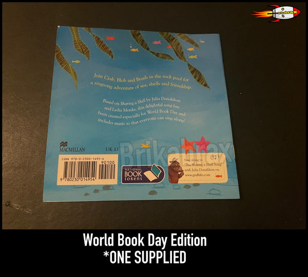 The Sharing a Shell Song by Julia Donaldson Paperback Book - World Book Day Edition