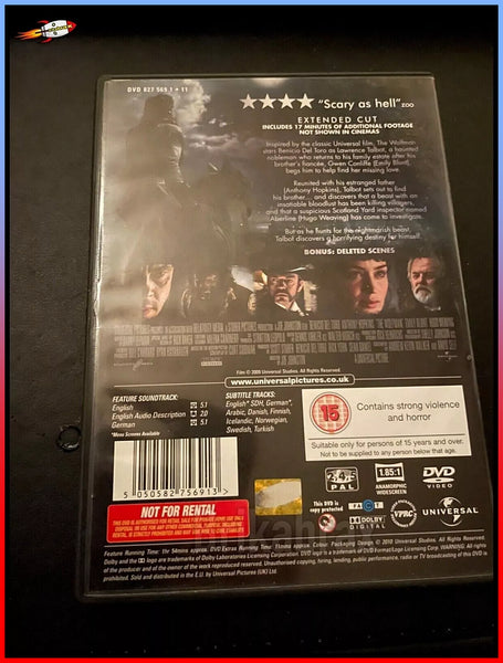 The Wolfman (DVD, 2010)