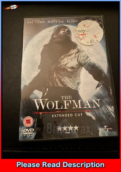 The Wolfman (DVD, 2010) (SOLD USED)
