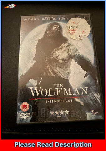 The Wolfman (DVD, 2010) (SOLD USED)