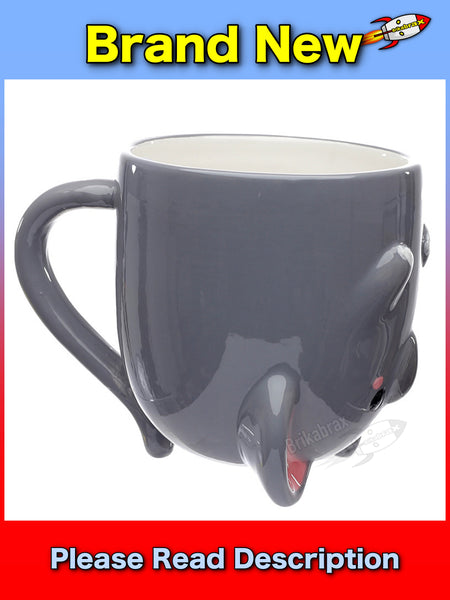 Adoramals Elephant Upside Down Ceramic Mug