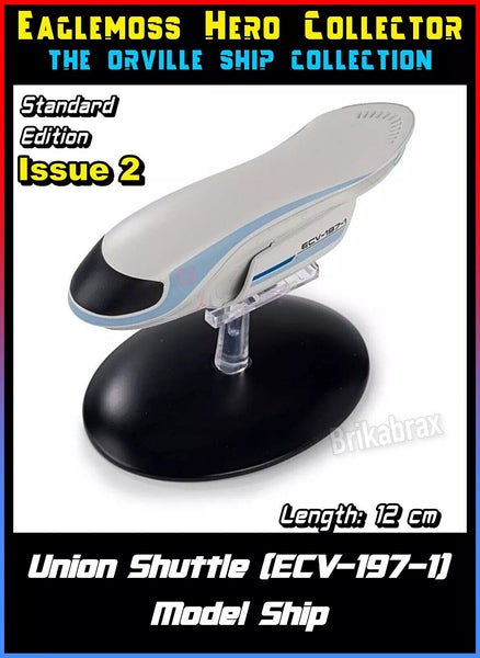 Eaglemoss The Orville Ship Collection Union Shuttle ECV 197-1 Model Spaceship NEW