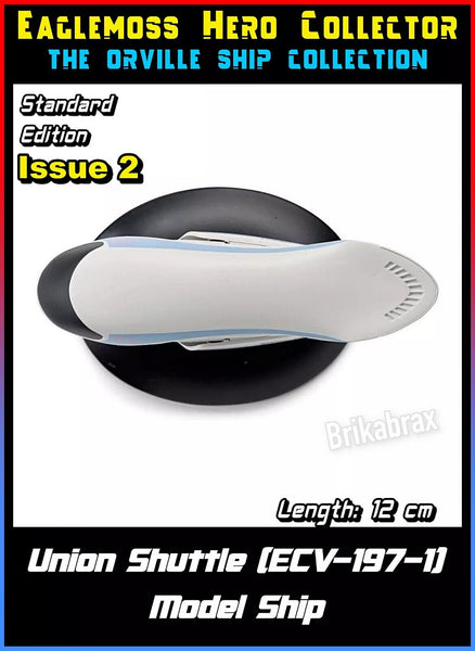 Eaglemoss The Orville Ship Collection Union Shuttle ECV 197-1 Model Spaceship NEW