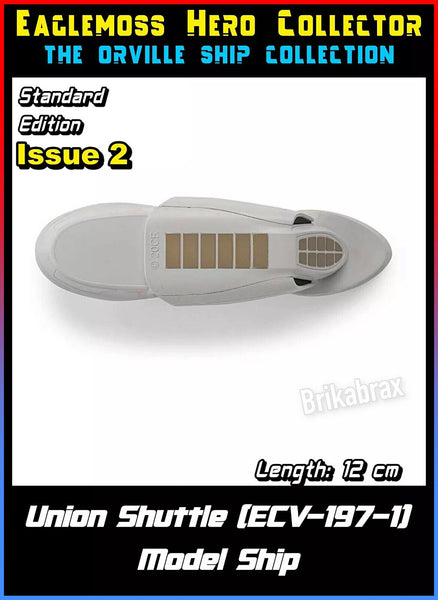Eaglemoss The Orville Ship Collection Union Shuttle ECV 197-1 Model Spaceship NEW