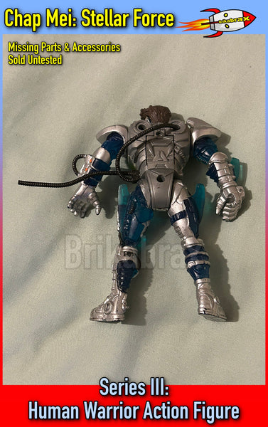 Vintage Chap Mei Stellar Force Series III: Human Warrior Action Figure 1997