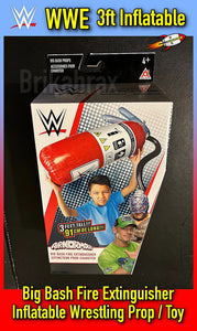 WWE Big Bash Fire Extinguisher 3ft Inflatable Wrestling Prop / Toy - Brand New