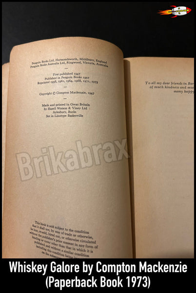 Whiskey Galore by Compton Mackenzie Paperback Book 1973