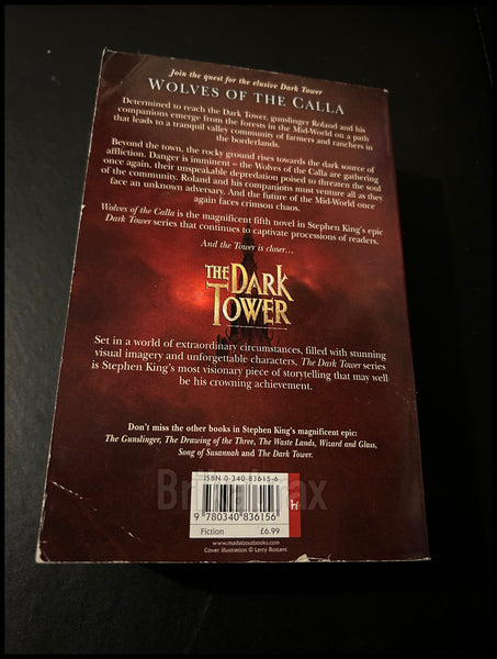 Wolves of the Calla by Stephen King - Paperback Book SOLD USED