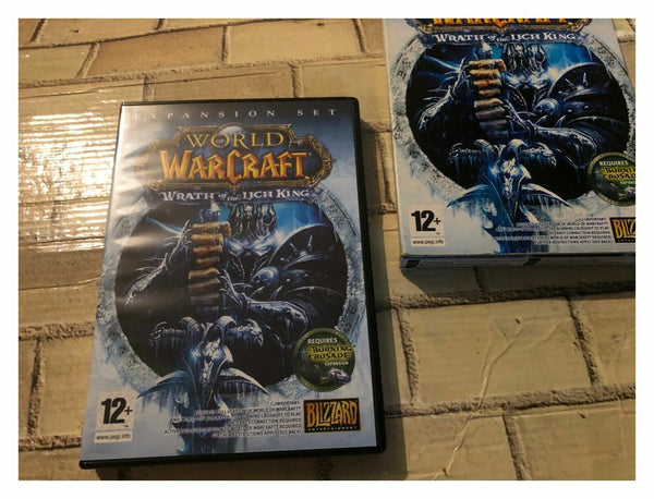 World of WarCraft: The Wrath of The Lich King Expansion Set (PC, 2008) SOLD USED