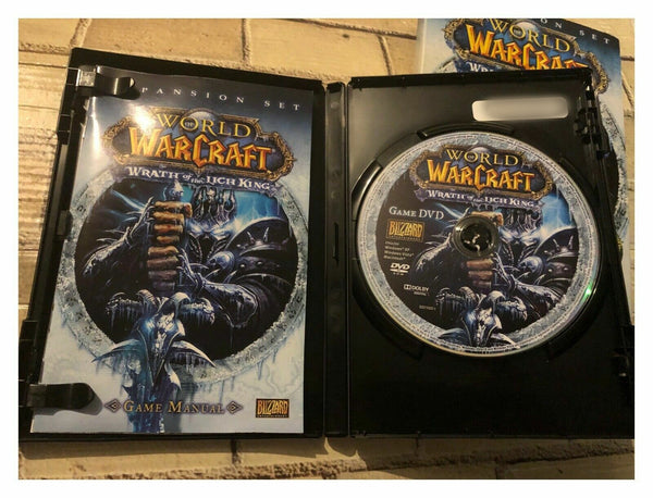 World of WarCraft: The Wrath of The Lich King Expansion Set (PC, 2008) SOLD USED