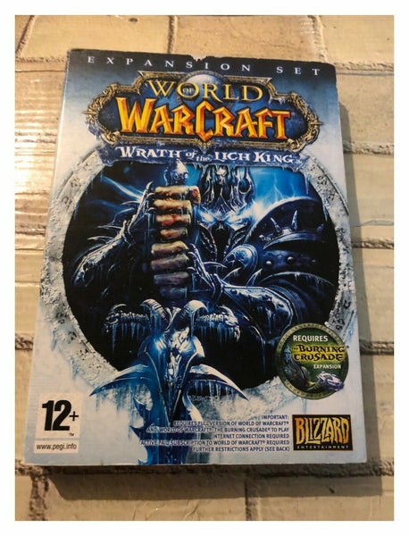 World of WarCraft: The Wrath of The Lich King Expansion Set (PC, 2008) SOLD USED