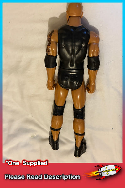 WWE The Rock Dwayne Johnson 12"  Figure Mattel 2011 Just Bring It - USED