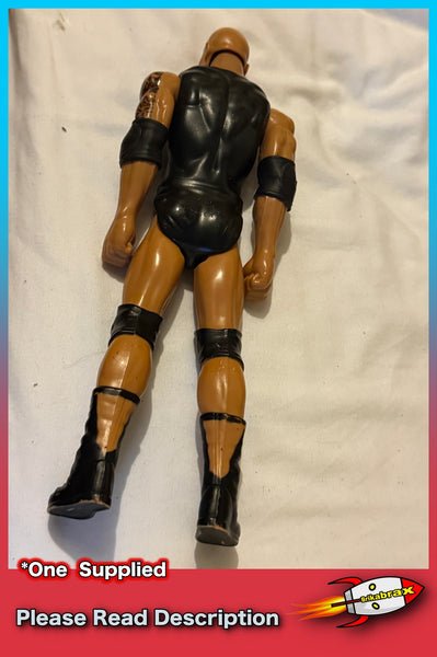 WWE The Rock Dwayne Johnson 12"  Figure Mattel 2011 Just Bring It - USED