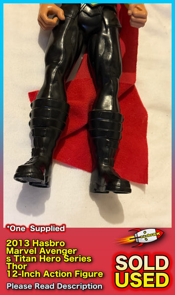 2013 Hasbro Marvel Avengers Titan Hero Series Thor 12-Inch Action Figure USED