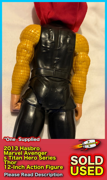 2013 Hasbro Marvel Avengers Titan Hero Series Thor 12-Inch Action Figure USED