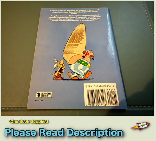 Asterix and the Great Crossing Classic Asterix Paperback Book By Goscinny,Uderzo, 1987 USED
