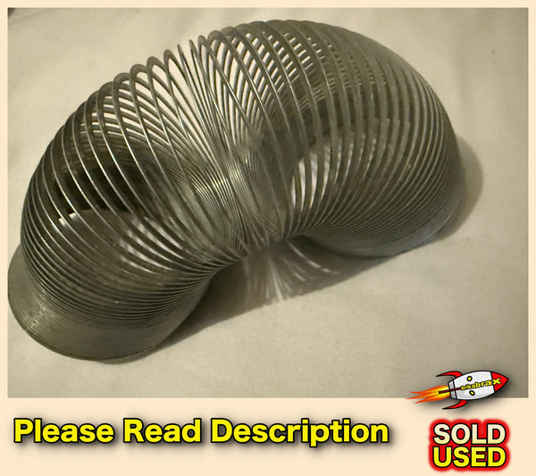 Magic Spring Game Metal Super Flexible Super Retro Great Gift SOLD USED