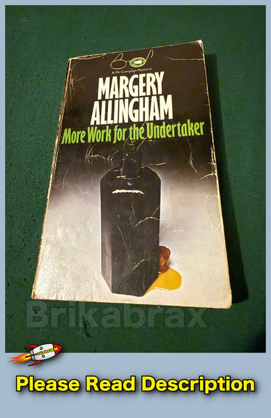 More Work for the Undertaker by Margery Allingham Penguin Paperback Book 1975