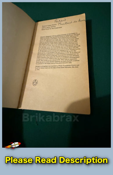 More Work for the Undertaker by Margery Allingham Penguin Paperback Book 1975