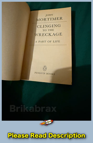 Clinging to the Wreckage by John Mortimer Penguin Paperback Book 1983