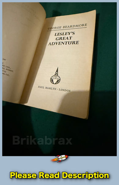 Lesley's Great Adventure by George Beardmore A Merlin Paperback Book 1967