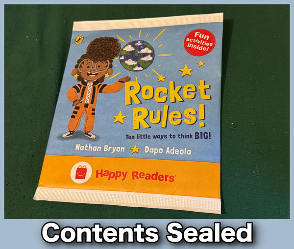 McDonalds Happy Meal Rocket Rules: A World Book Day 2022 Mini Book Nathan Bryon - SEALED