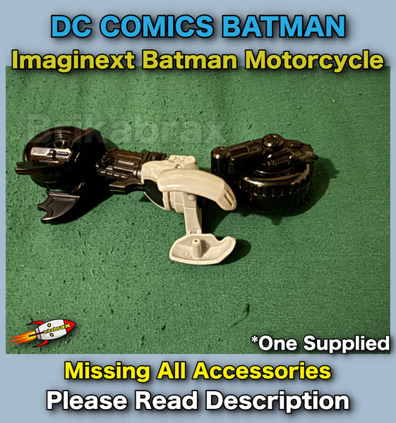 2013 Mattel DC Comics Batman Motorcycle Imaginext -SOLD USED - No Accessories