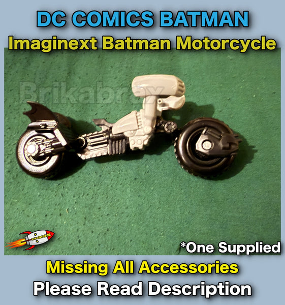 2013 Mattel DC Comics Batman Motorcycle Imaginext -SOLD USED - No Accessories