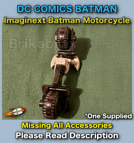 2013 Mattel DC Comics Batman Motorcycle Imaginext -SOLD USED - No Accessories