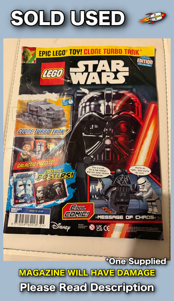Lego Star Wars Magazine Issue 76 - SOLD USED Missing Free Gift Item