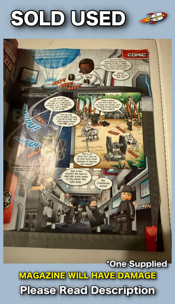 Lego Star Wars Magazine Issue 76 - SOLD USED Missing Free Gift Item