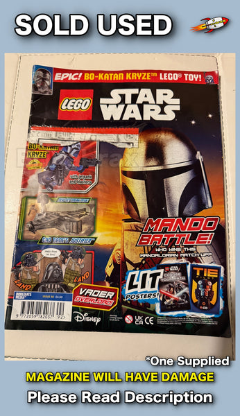 Lego Star Wars Magazine Issue 92 - SOLD USED Missing Free Gift Item