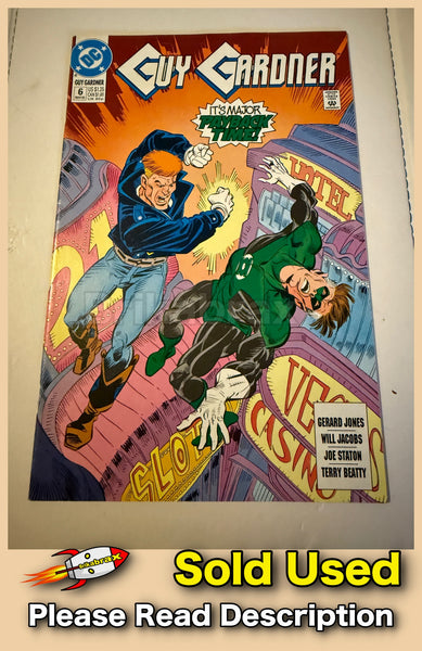 DC Comics: Guy Gardner Comic No.6 March 1993 "Payback Time" Single Issue SOLD USED