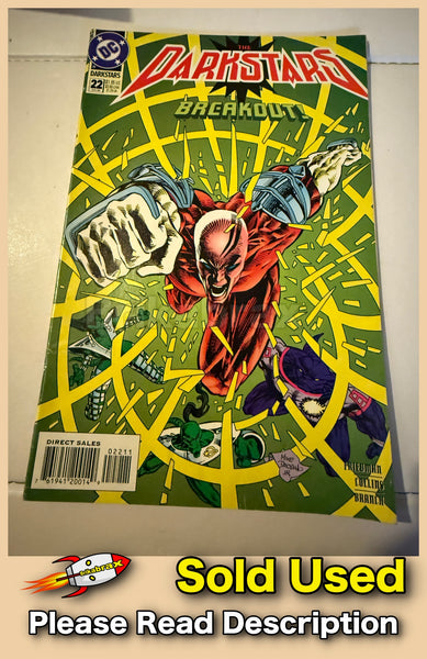DC Comics : Darkstars #22 June 1994 Single Issue Comic - SOLD USED