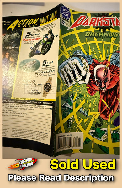 DC Comics : Darkstars #22 June 1994 Single Issue Comic - SOLD USED
