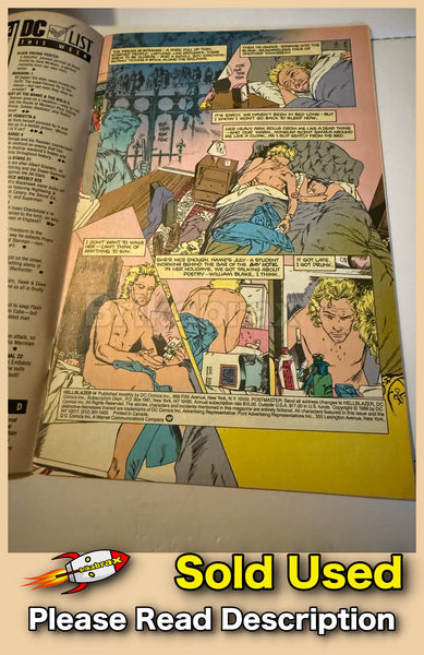 DC Comics : Hellblazer #14 1989 John Constantine Single Issue Comic - SOLD USED