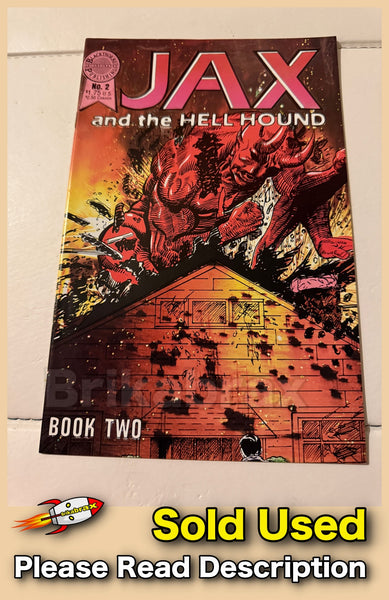 Jax and the Hell Hound #2 Blackthorne Publishing Feb 1987 SOLD USED