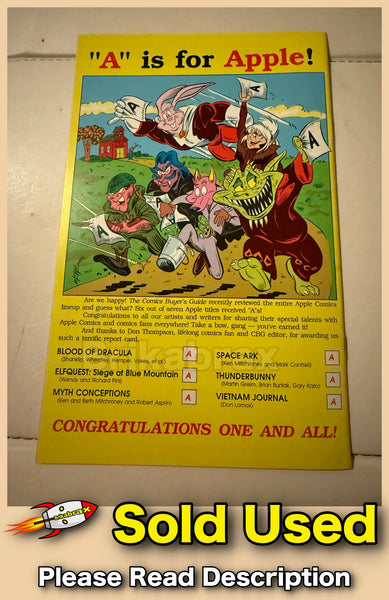 Vietnam Journal #5 Hawks of the Darkhorse - Apple Comics - 1988 - SOLD USED