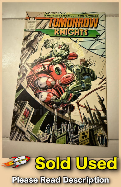 Epic Comics : Tomorrow Knights # 2 - 1990 - Single Issue Comic - Sold Used