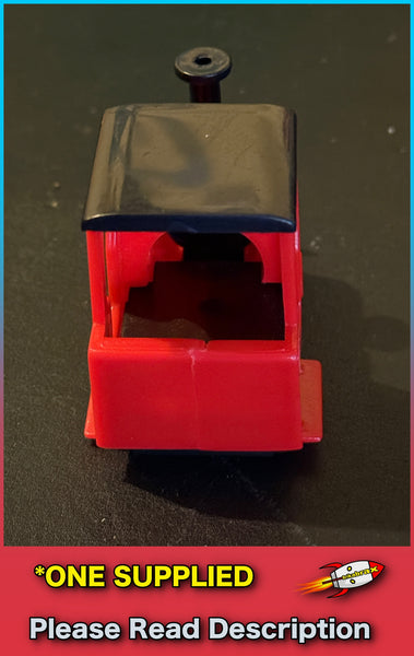 Bootleg Toy Train - Plastic Toy Red No. 5 Tank Engine - SOLD USED