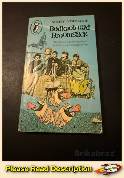 Bedknob and Broomstick - Mary Norton Vintage Puffin Books 1974