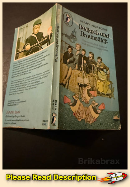 Bedknob and Broomstick - Mary Norton Vintage Puffin Books 1974