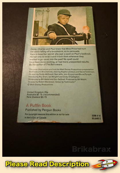 Bedknob and Broomstick - Mary Norton Vintage Puffin Books 1974