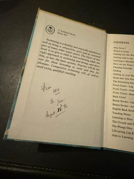 How to SWIM and DIVE A Lady Bird Book 1971 Edition SOLD USED