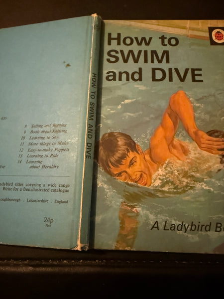 How to SWIM and DIVE A Lady Bird Book 1971 Edition SOLD USED