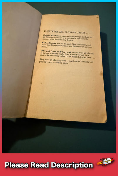 Dream Park by Larry Niven and Steven Barnes Paperback Book 1983 - SOLD USED