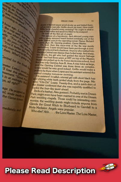 Dream Park by Larry Niven and Steven Barnes Paperback Book 1983 - SOLD USED