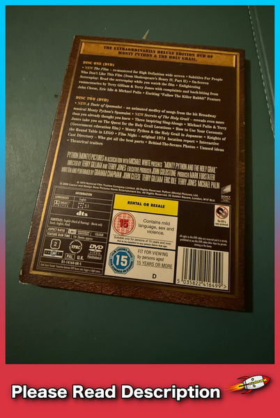 Monty Python and the Holy Grail DVD (2-Disc Extraordinarily Deluxe Edition) SOLD USED